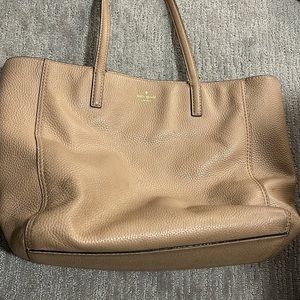 Beige Kate spade tote